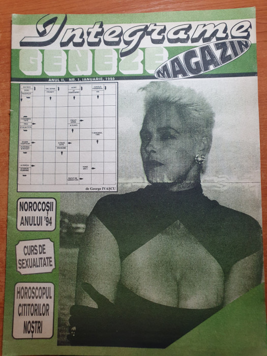 integrame magazin ianuarie 1995 - total necompletata