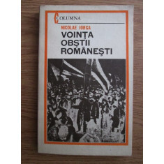 Nicolae Iorga - Vointa obstii romanesti