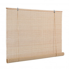 Jaluzea tip rulou Anna, Bizzotto, 150x260 cm, bambus, natural