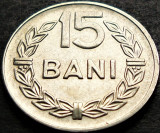 Moneda 15 BANI - RS ROMANIA, anul 1966 *cod 546