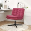 VidaXL Scaun Relaxant Rotativ bordo 63 x 75 x 76 cm Catifea 42007364