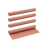 NAMYEUT Pachet de 4 h&acirc;rtie de măcelar roz, 40 cm x 10 m
