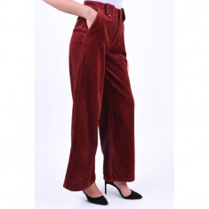 Pantaloni Evazati Vero Moda Emma Wide Madder Brown foto