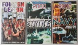 Cumpara ieftin Lot 3 Casete Video VHS filme documentare tehnologii &amp; strategii militare: Foreign Legion, Firepower 2000: Fast Strike, Firepower 2000: High-Tech Navy