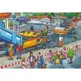 Cumpara ieftin Puzzle Constructia Strazii, 2X12 Piese, Ravensburger