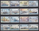 Isle of Man 1993 - Vapoare, 4 Serii, SET COMPLET, MNH