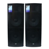 Cumpara ieftin Set 2 Boxe Duble Pasive de 15 Inch, 650 + 650 W, Echipament Profesional de