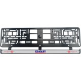 Set 2 bucati, suport numar inmatriculare DAF II