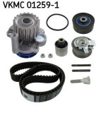 Kit distributie + pompa apa Audi A3; Seat Altea, Altea XL, Leon; Skoda Octavia II, Superb II; VW Golf Plus V, Golf V, Jetta III Motor 2.0 TDI, dinti