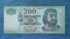 200 Forint 2007 Ungaria / Karoly Robert / 5554675 foto
