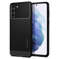 Husa pentru Samsung Galaxy S21 5G - Spigen Rugged Armor - Black foto