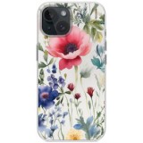 Husa personalizata pentru apple iphone 14, magsafe atasare magnetica, antisoc, model floral 4
