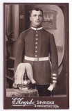AMS @ - FOTOGRAFIE CDV - E. ZOEPKE SPANDAU, MILITAR, tinuta parada, ofiter