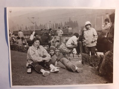Fotografie dimensiuni de CP din Gara Bușteni, din 1989 foto