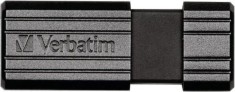 MEMORIE USB VERBATIM PINSTRIPE 8GB USB 2.0 NEGRU &amp;quot;49062&amp;quot; (TIMBRU VERDE 0.03 LEI) foto