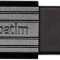 MEMORIE USB VERBATIM PINSTRIPE 8GB USB 2.0 NEGRU &quot;49062&quot; (TIMBRU VERDE 0.03 LEI)
