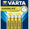 Set 4 baterii AAA 1.5V, Varta