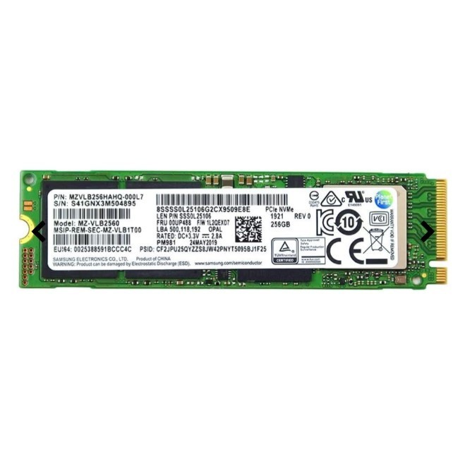 SSD NOU 256 Gb NVME M.2 2280 PCIe 3.0, SAMSUNG Diverse Modele