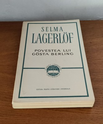 Selma Lagerlof - Povestea lui Gosta Berling foto