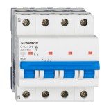 Schrack Technik Amparo MCB 3P+N 63A curba C, 6 kA