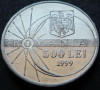 Moneda 500 Lei - ROM&Acirc;NIA, anul 1999 * cod 3090 B = ECLIPSA UNC DIN SACULET BNR!, Aluminiu