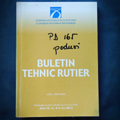 BULETIN TEHNIC RUTIER - NR. 3-4 / 2013