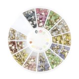 Decorațiuni nail art &ndash; strasuri diamante - mix, INGINAILS