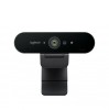 Webcam Refurbished Logitech BRIO 4K V-U0040, Senzor 13 MP, 5x Digital Zoom, 4K/30fps 4096 x 2160, Dual omni-directional microphone, Usb C, 860-000521