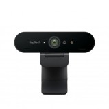 Webcam Refurbished Logitech BRIO 4K V-U0040, Senzor 13 MP, 5x Digital Zoom, 4K/30fps 4096 x 2160, Dual omni-directional microphone, Usb C, 860-000521
