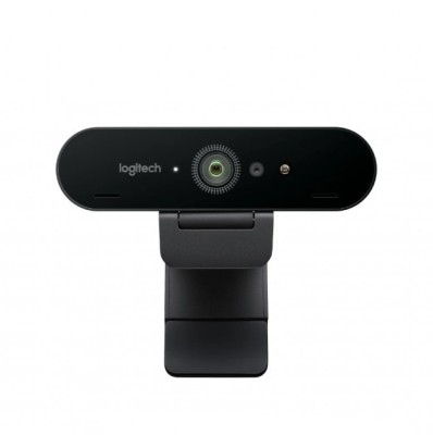 Webcam Refurbished Logitech BRIO 4K V-U0040, Senzor 13 MP, 5x Digital Zoom, 4K/30fps 4096 x 2160, Dual omni-directional microphone, Usb C, 860-000521 foto