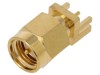 Conector SMA Tată Drept PCB PTFE Aurit