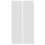 Plasa anti-insecte, cu inchidere magnetica, latime 80-100cm, inaltime 210-220cm, alb Household NewTrend