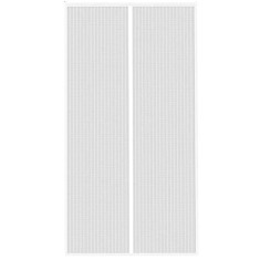 Plasa anti-insecte, cu inchidere magnetica, latime 80-100cm, inaltime 210-220cm, alb Household NewTrend