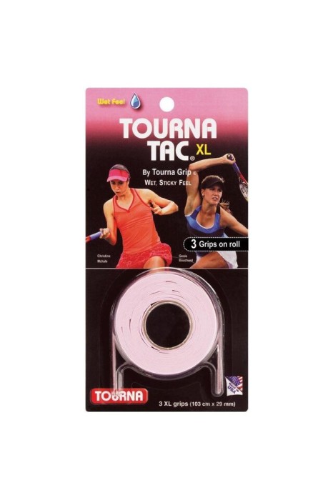 Overgrip Tourna Tac, roz, 3 bucati