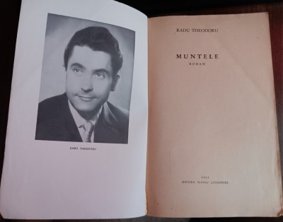 myh 38s - Radu Theodoru - Muntele - ed 1963 foto