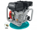 TOTAL - VIBRATOR DE BETON PE BENZINA - 4800W PRINDERE HEX PowerTool TopQuality