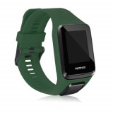 Curea pentru TomTom Adventurer/Runner 3/Spark 3/Golfer 2, Silicon, Verde, 43572.80