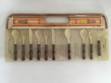 Cumpara ieftin Set 9 tacamuri jucarie Roehler West Germany, linguri, furculite, cutite plastic