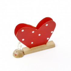 Decoratiune - Butterfly Heart, 10cm | Baden