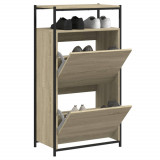 Pantofar, stejar sonoma, 60x34x112 cm, lemn compozit