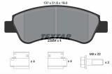 Set placute frana TEXTAR 2395401