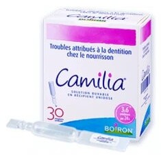 CAMILIA Boiron HOMEOPAT - Calmeaza durerile dentare ale bebelusilor / copiilor