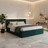 Pat Tapitat Aura Verde Catifea Premium &Icirc;n stoc