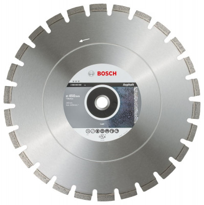Bosch Best disc diamantat 450x25.4x12 mm pentru asfalt foto
