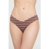 Abercrombie &amp; Fitch bikini brazilieni culoarea maro