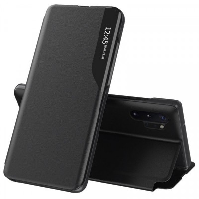 Husa pentru Samsung Galaxy Note 10+ 5G N976 / Note 10+ N975, Techsuit, eFold, Neagra foto