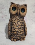 LICHIDARE ! Figurina , bufnita din ceramica vintage -