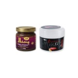 Cumpara ieftin Pachet pentru femei: Supliment alimentar sub formă de ciocolată tartinabilă DIBLONG, 40 g + Gel stimulant TEMPTATION Orgasmic G-Spot, 50 ml