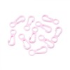 Set 10 mini carabine din plastic 12 x 32 mm Roz deschis, Crisalida