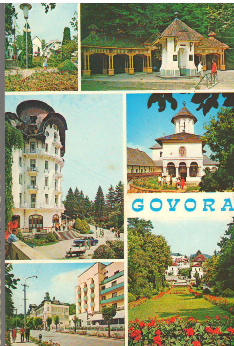 CPIB 15367 - CARTE POSTALA - GOVORA, MOZAIC